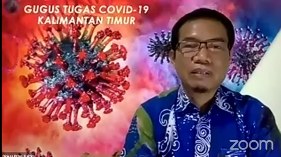 Juru Bicara Penanganan Covid-19 Kaltim Andi Muhammad Ishak (Rusdi/Korankaltim.com)