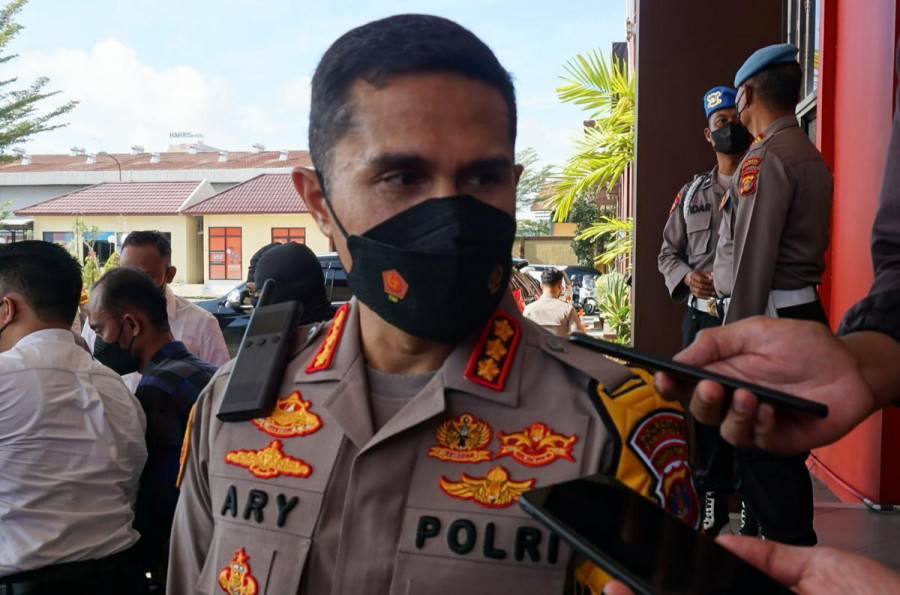 Kapolresta Samarinda Kombes Pol Ary Fadli.(Foto:Nancy/korankaltim.com)