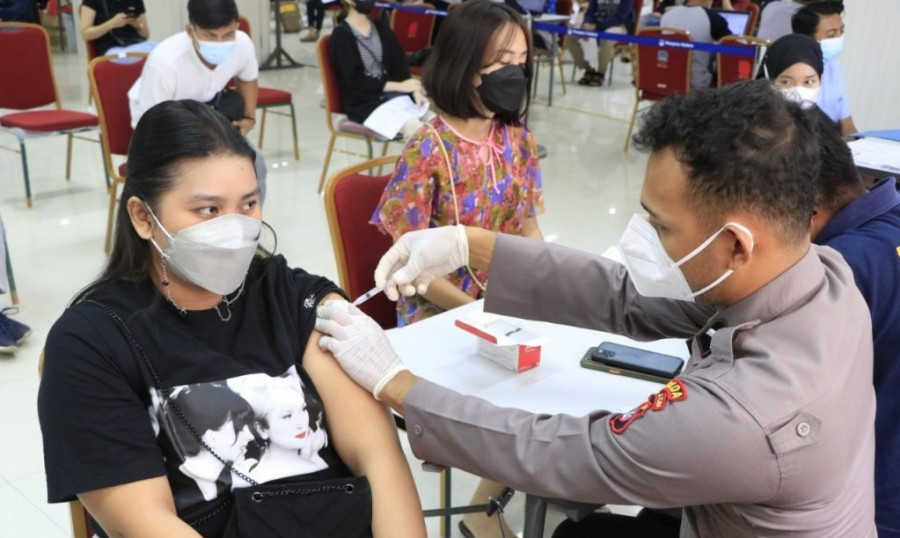 Vaksinasi di Kalimantan Utara, terus digaungkan demi mencapai kekebalan kelompok. (Foto: diskominfo.kaltaraprov.go.id)