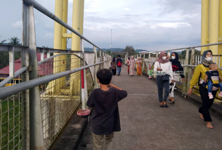 Objek wisata Pulau Kumala diharapkan bisa kembali dipadati pengunjung seperti dulu. (Foto: Handayan/Korankaltim.com)
