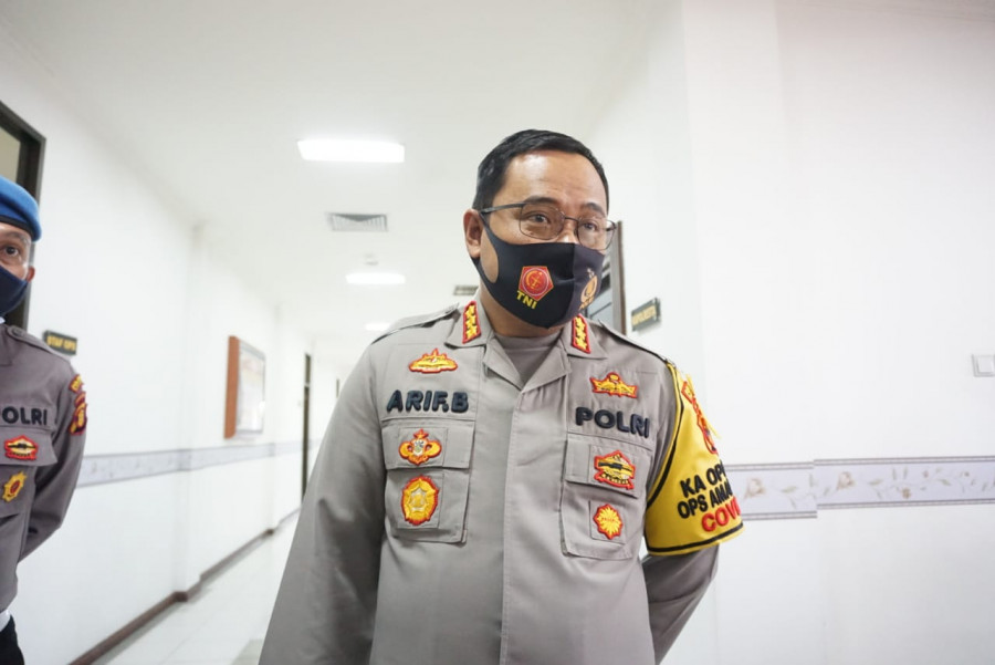 Kapolresta Samarinda, Kombes Pol Arif Budiman saat ditemui di Mako Polresta Samarinda Jumat (24/7/2020) hari ini.(Foto:Nancy/korankaltim.com)
