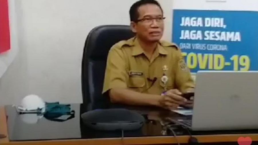 Juru Bicara Penanganan Covid-19 Kaltim, Andi Muhammad Ishak dalam rilis virtual, melalui aplikasi video konferensi Zoom, Senin (06/04/2020) petang. (Tangkapan Layar Aplikasi Zoom)