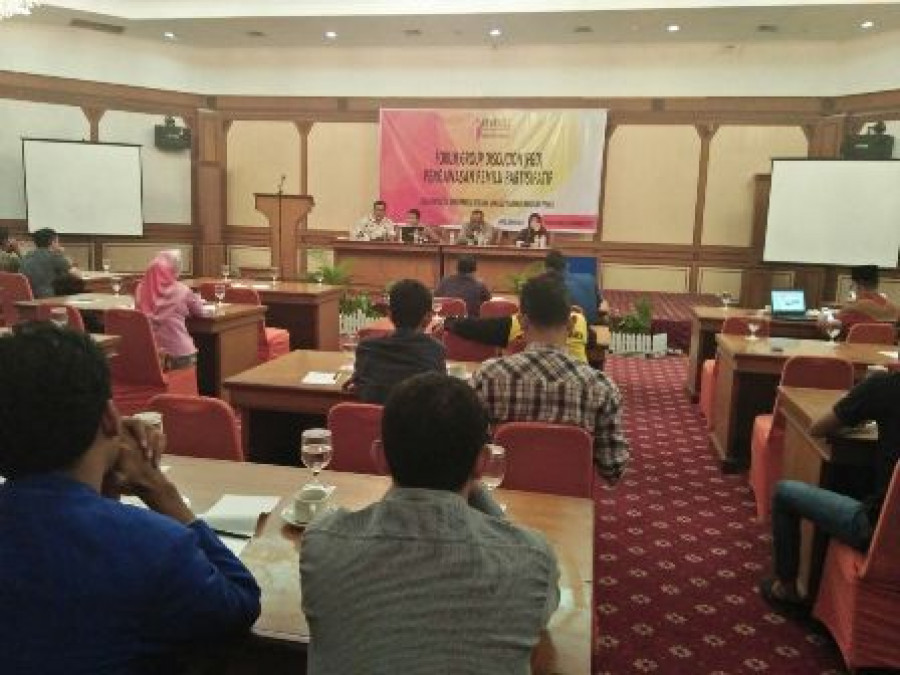 BAHAS PILGUB : Panwaslu menggelar FGD terkait pengawasan pemilu dan partisipasi pemilih.
