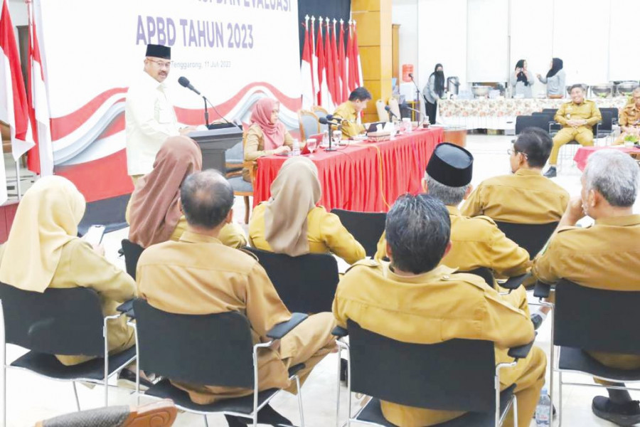 Rakordal APBD Triwulan II Kukar. (Foto: prokom)