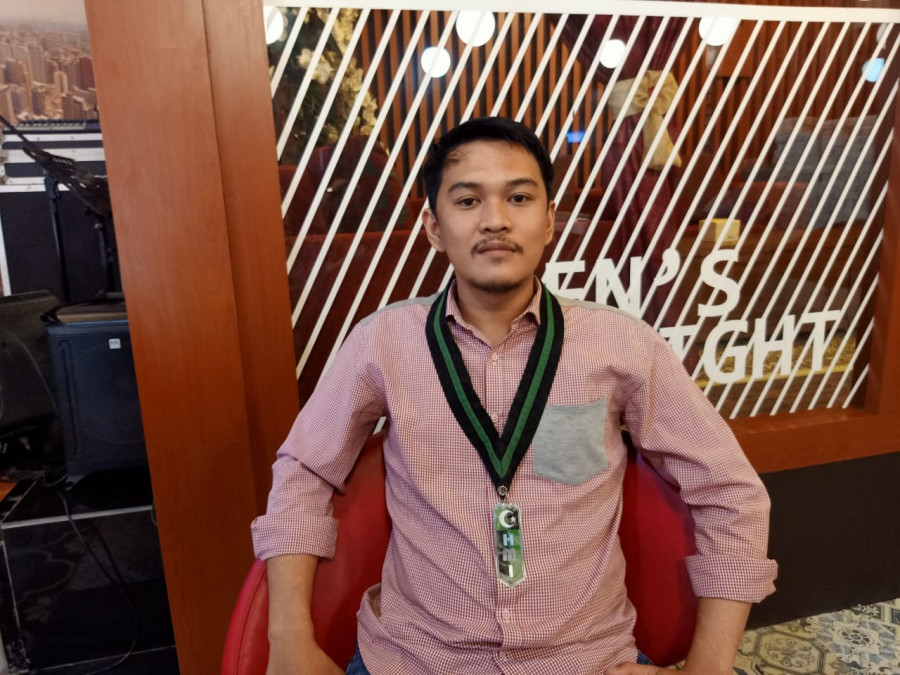 Ketua Umum Badko HMI Kaltim-Kaltara, Abdul Muis (Foto: Faishal Alwan Yasir/korankaltim.com)