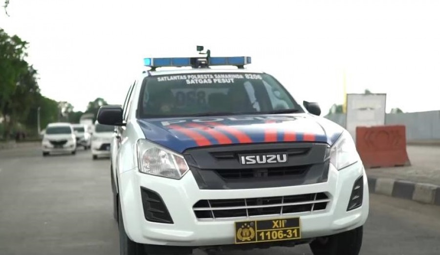 Kendaraan ETLE mobile yang akan digunakan untuk menilang pelanggaran-pelanggaran dalam berlalulintas. (Foto: Istimewa)