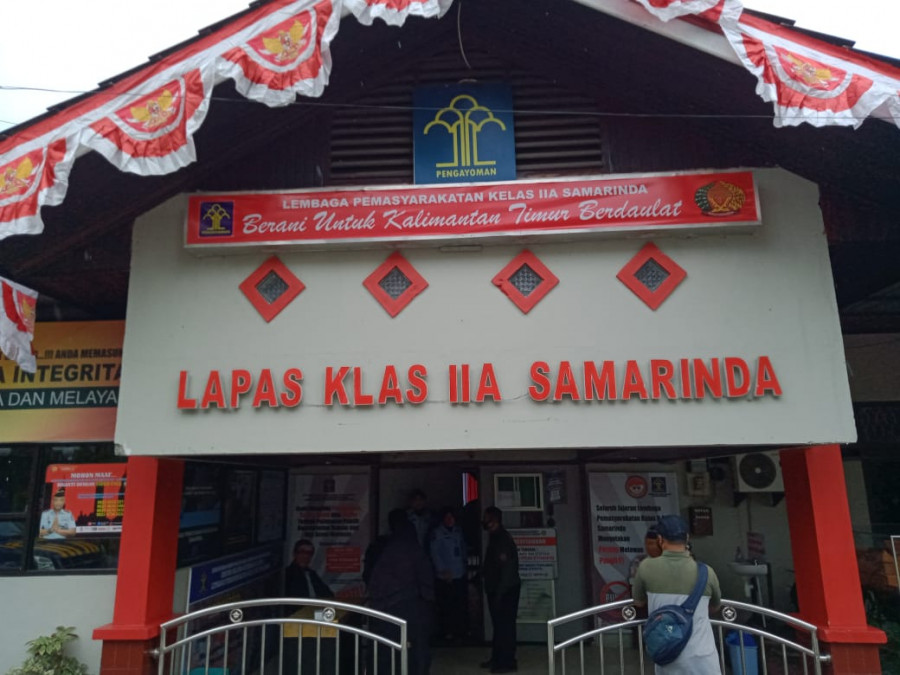 Lembaga Pemasyarakatan (Lapas) Klas IIA Samarinda (Foto: Vico/korankaltimcom)