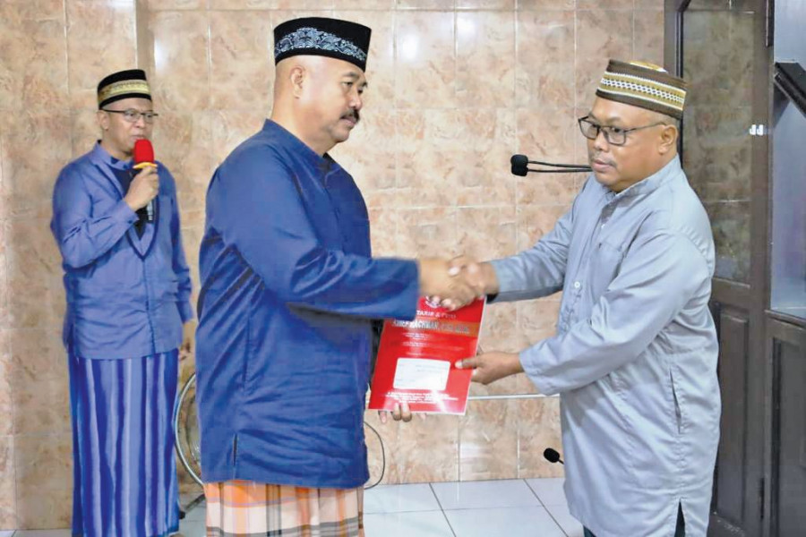 Safari Subuh Pemkab di Masjid Hayyun Mubarok Tenggarong. (Foto: prokom)