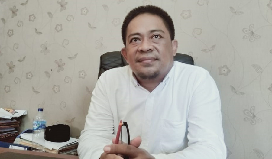 Ketua Komisi Pemilihan Umum (KPU) Bontang, Erwin, (Romi Ali Darmawan /Korankaltim.com)