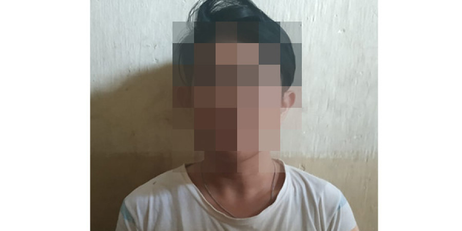 BATAL TRANSAKSI: MR (22) pelaku penganiayaan terhadap AS yang minta teman dicarikan perempuan.