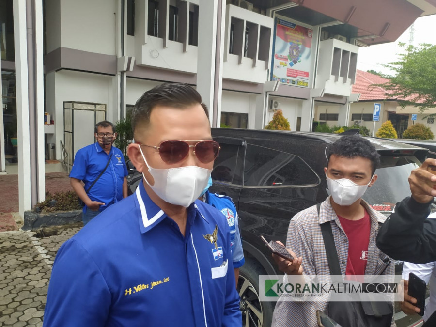 Ketua DPC Partai Demokrat Samarinda, Viktor Yuan (permata/korankaltim.com)
