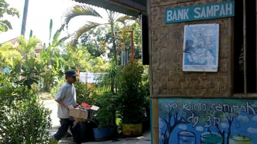 Ilustrasi bank sampah. (Foto: Istimewa)