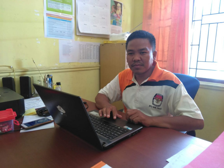 Komisioner KPU Paser Devisi Perencanaan Dan Data (M. Makbul)