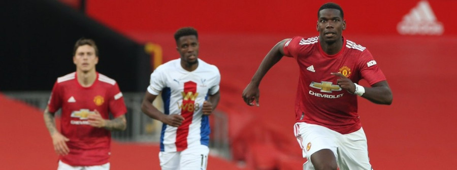 Kekalahan dari Crystal Palace akhir pekan tadi membuat Paul Pogba (kanan) mengusung tekad mengobati rasa kecewa menghadapi Luton Town. (manutdtwitter)