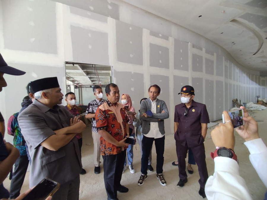 Tinjauan Komisi II DPRD Bontang, Ke Pembangunan BCM (Romi/Korankaltim.com)