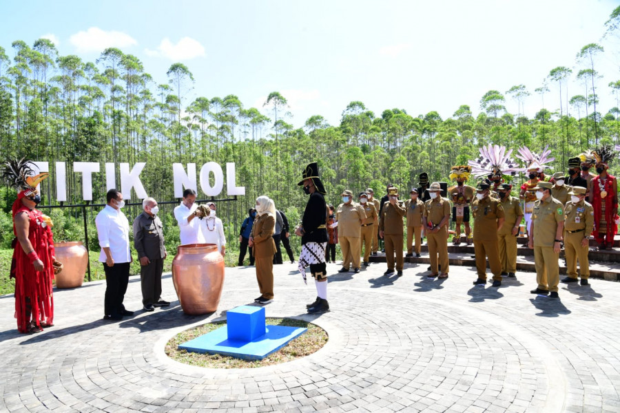 Presiden Joko Widodo akan kembali kunjungan ke IKN, Rabu (22/6) besok. (Foto: Biro Pers Sekretariat Presiden)