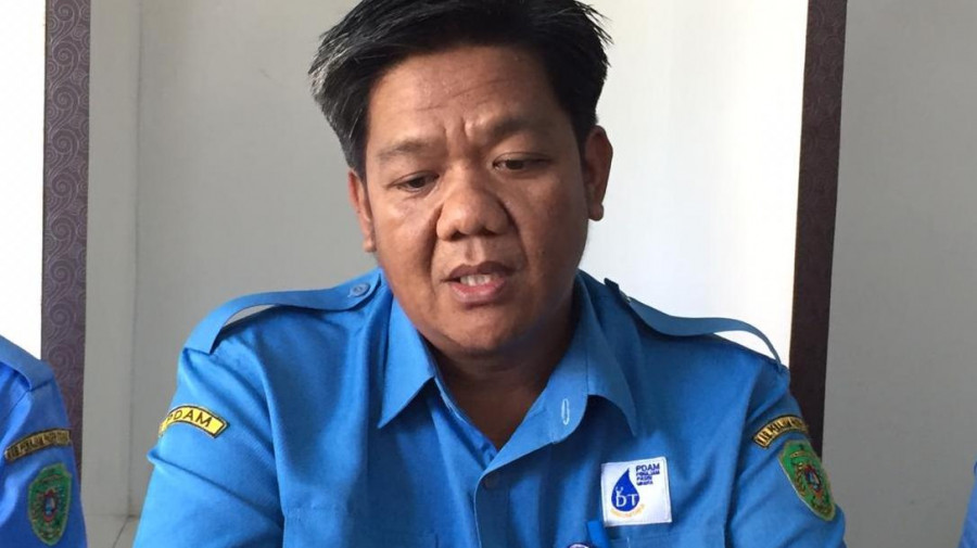 Direktur Perumda Danum Taka, Abdul Rasyid. (Foto: Erwin/korankaltim)