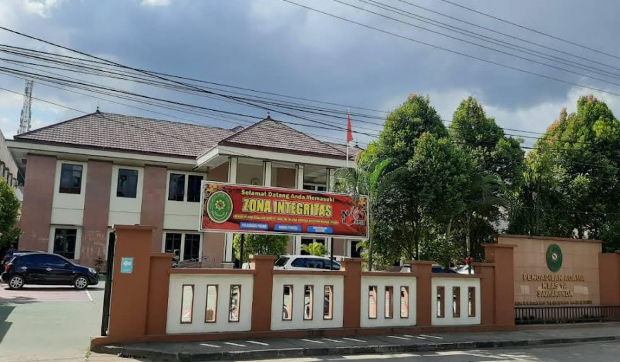Kantor Pengadilan Agama Kelas I A Samarinda. (Foto: Istimewa)