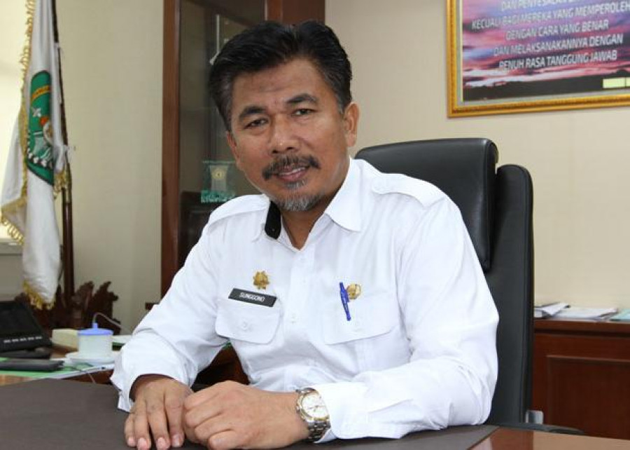 Sekretaris Daerah Kutai Kartanegara (Kukar) Sunggono