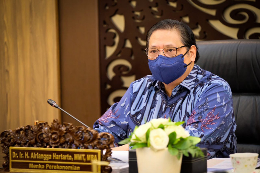 Menteri Koordinator Bidang Perekonomian Airlangga Hartarto