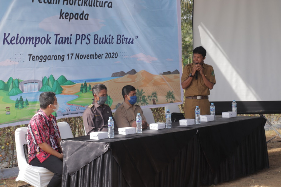Pembukaan kegiatan pelatihan bagi para petani di Kukar yang diadakan oleh Kpw Bank Indonesia Kaltim bekerjasama dengan Bankaltimtara dan Pemkab Kukar (Istimewa)
