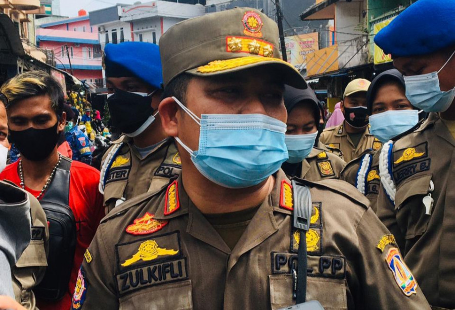 Kepala Satpol PP Balikpapan, Zulkifli (Foto : Muhammad Rizieq/Korankaltim.com)