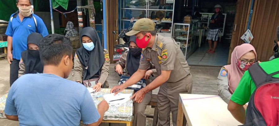 Operasi yustisi yang pernah dilakukan (foto: Istimewa/Satpol PP Samarinda)