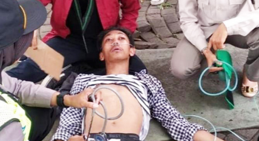 Salahsatu korban massa aksi AMPK