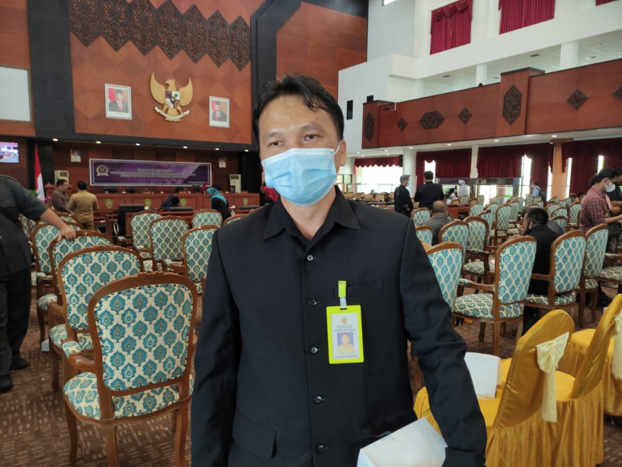 Kepala Bidang Peternakan dan Kesehatan Hewan Distan PPU, Arief Murdiyatno. (Erwin/Korankaltim.com)