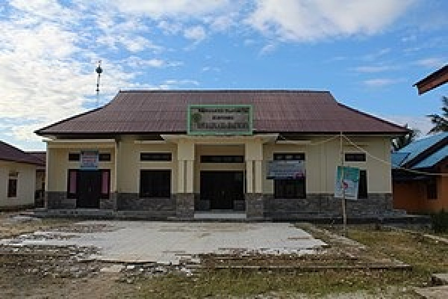 Kantor Pemerintahan Desa Sebakung Jaya, bersiap mengalokasikan anggaran untuk air bersih tahun depan (ist)