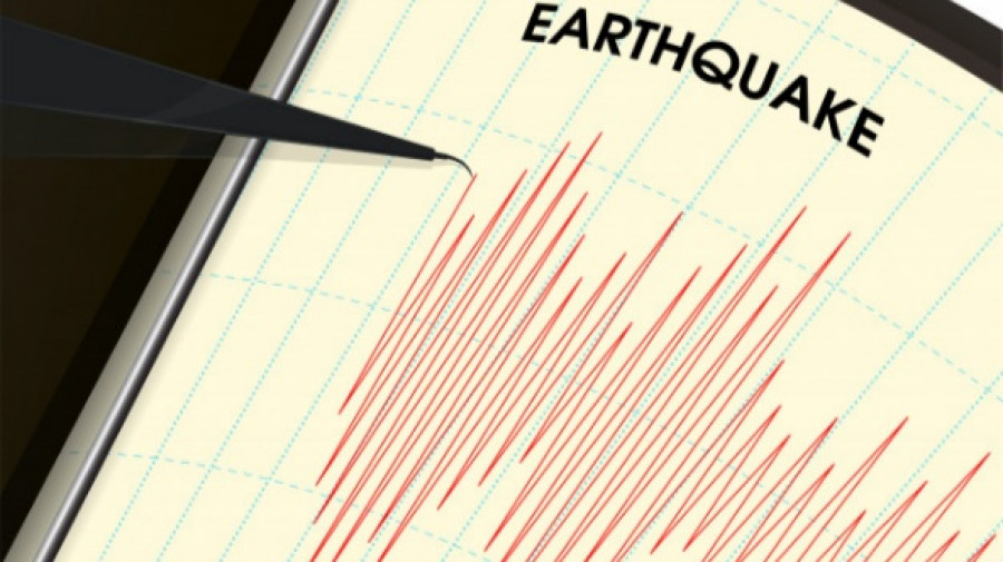 Ilustrasi getaran gempa, pada Seismograph (freepik.com)