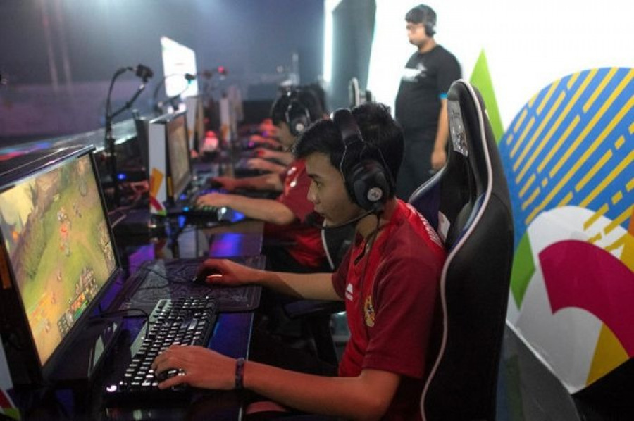 Kompetisi E-Sports, berlangsung di Tenggarong mulai hari ini sampai tanggal 31 Agustus pekan depan. (bolasports)
