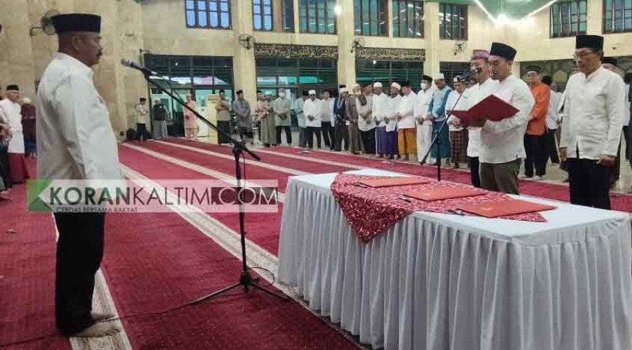 Pelantikan Direktur Utama PT MGRM dan Komisaris serta Komisaris Perseroda KSDE (Heri/kk)