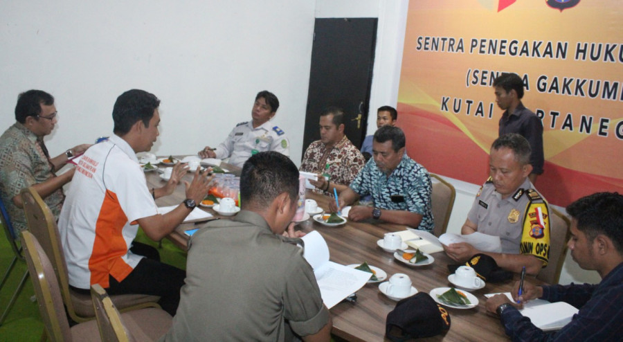 Rakor Dipimpin Langsung Bawaslu Kukar