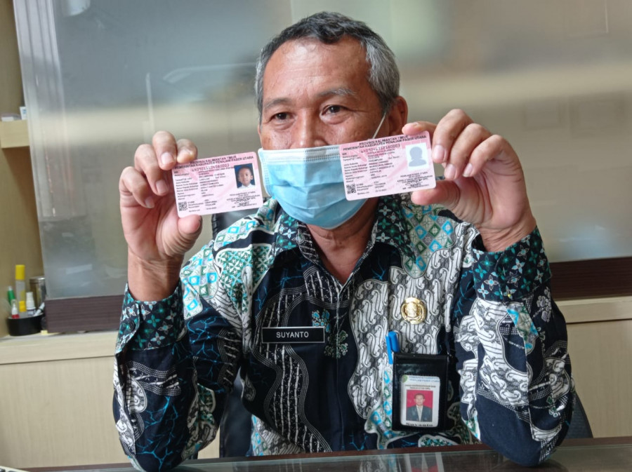Kepala Dinas Kependudukan dan Catatan Sipil Kabupaten Penajam Paser Utara, Suyanto. (Erwin/Korankaltim.com)