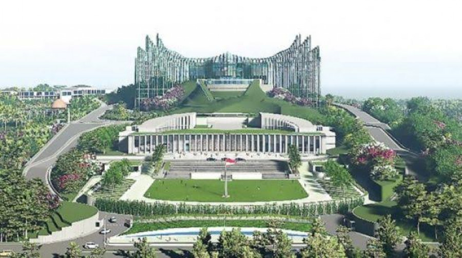Desain Istana Negara di IKN Nusantara. (Ist)
