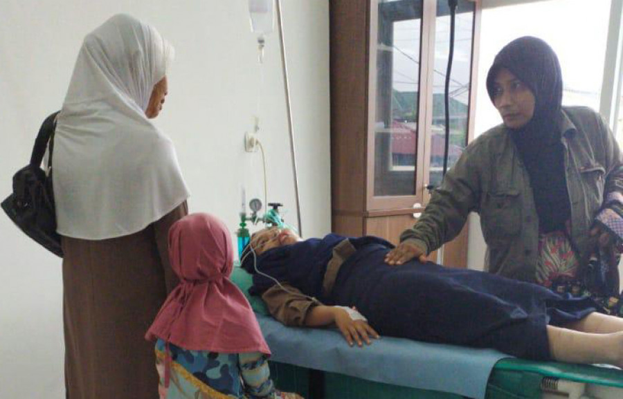 Korban dibawa ke Puskesmas Loa Ipuh (Istimewa)