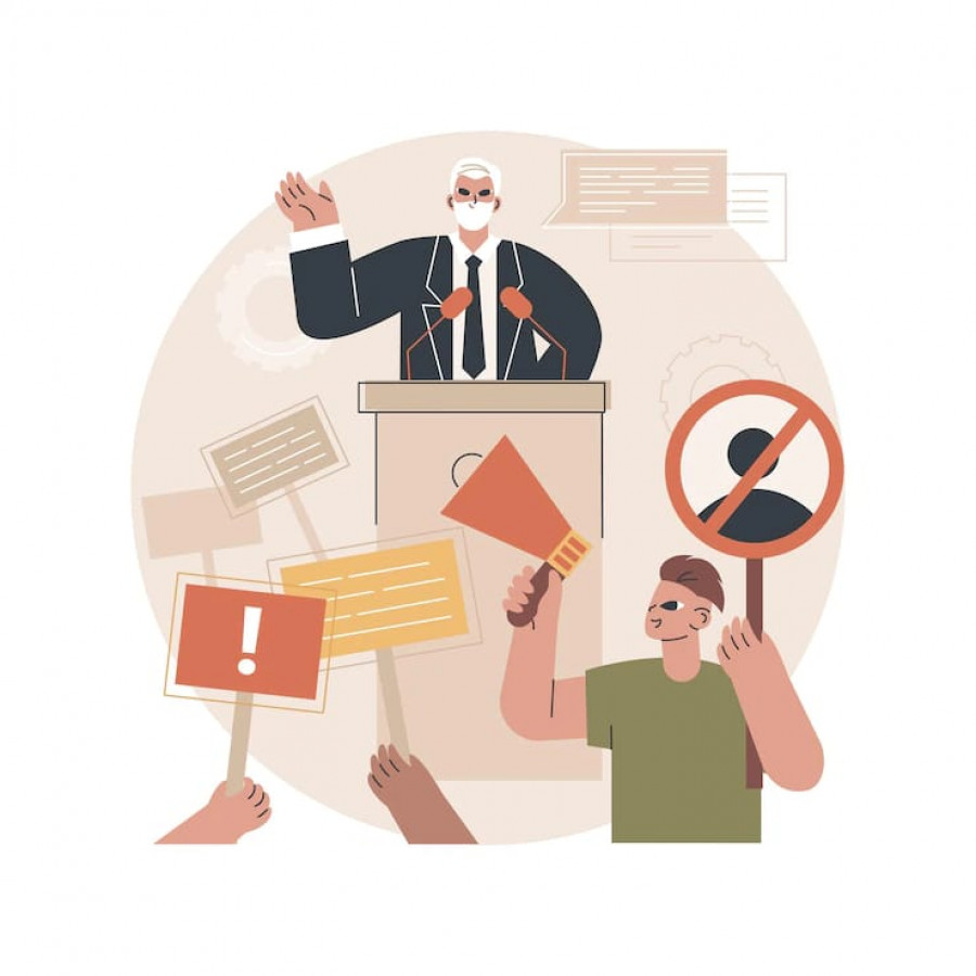 Ilustrasi politik identitas. (Foto: Freepik.com)