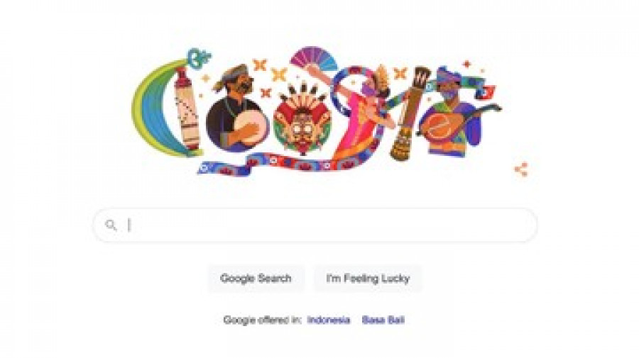Google Doodle sambut HUT Ke-76 RI (Foto: Tangkapan layar google.com)