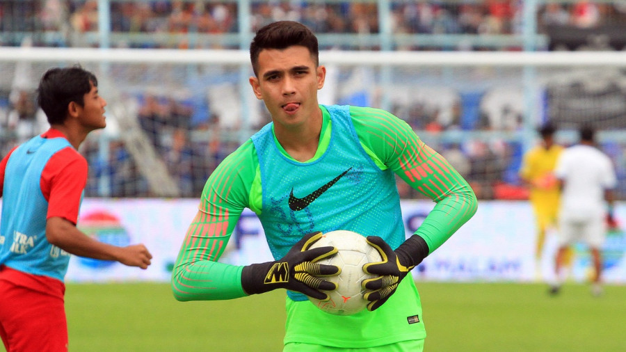 Kiper Timnas Indonesia U-23 Nadeo Argawinata, merasa hasil bagus yang didapat dalam dua laga di SEA Games 2019 berkat kerjasama tim. (ist)