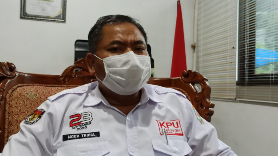 Ketua KPU Kota Balikpapan Noor Thoha memastikan debat publik tetap dilaksanakan walau terjadi calon tunggal pada Pilkada tahun ini. (Foto: Hendra/KoranKaltim.Com)
