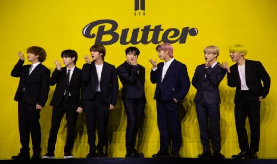 BTS telah meluncurkan video musik Permission To Dance pada 9 Juli 2021, bertepatan dengan Hari Army. (Foto: EPA/Boyband)