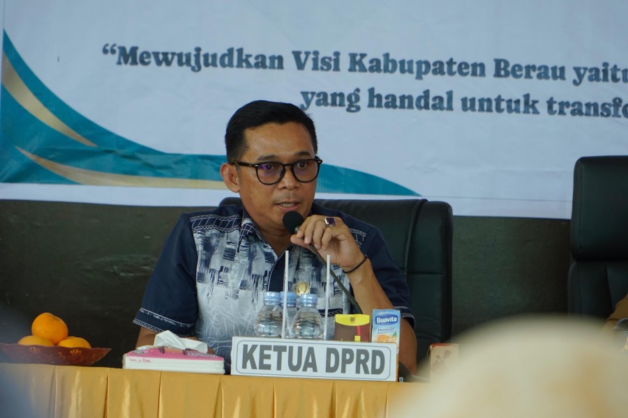 Ketua DPRD Berau, Dedy Okto Nooryanto. (Indri/Korankaltim).