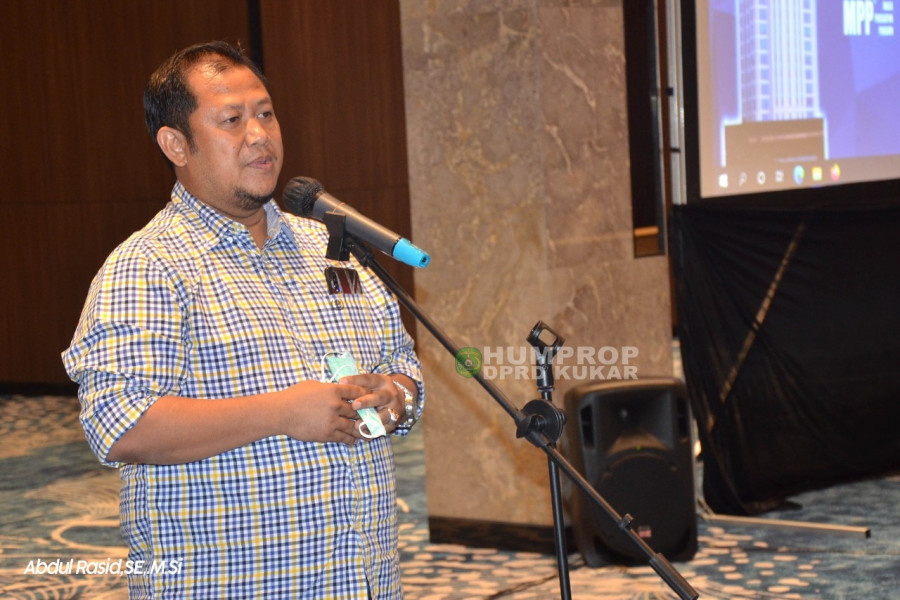 Ketua DPRD Kukar Abdul Rasid (Humas DPRD. Dok)