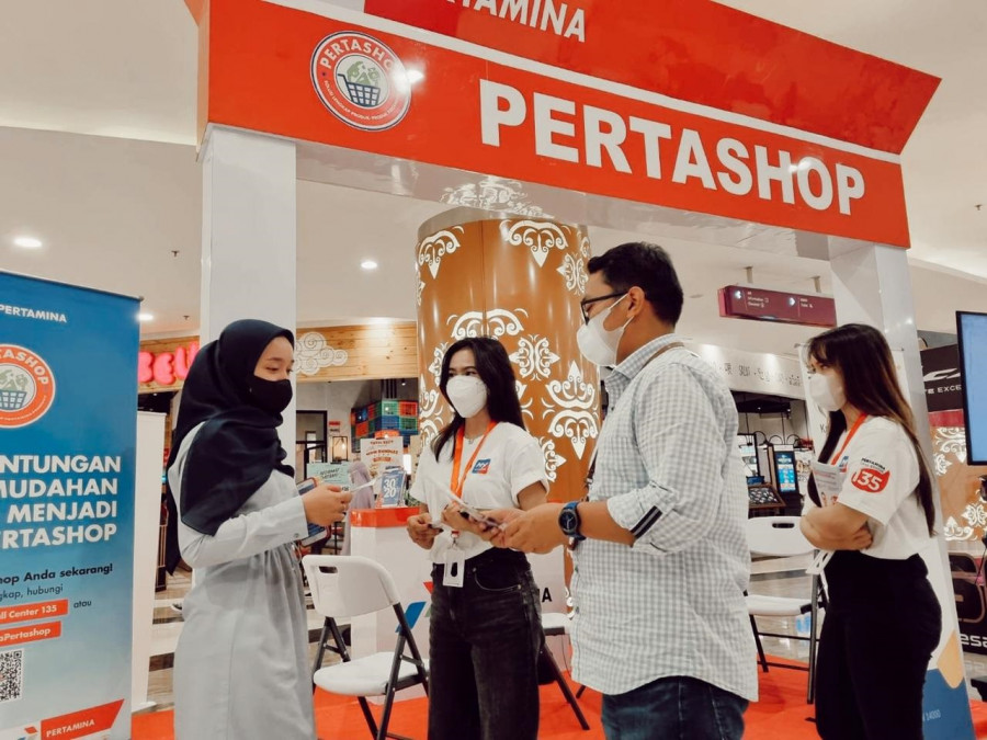 Keberadaan booth Pertashop menarik animo pengunjung dua pusat perbelanjaan terbesar di Kalimantan Timur yakni E-Walk Balikpapan Super Block dan Big Mall Samarinda. (Foto: Istimewa)