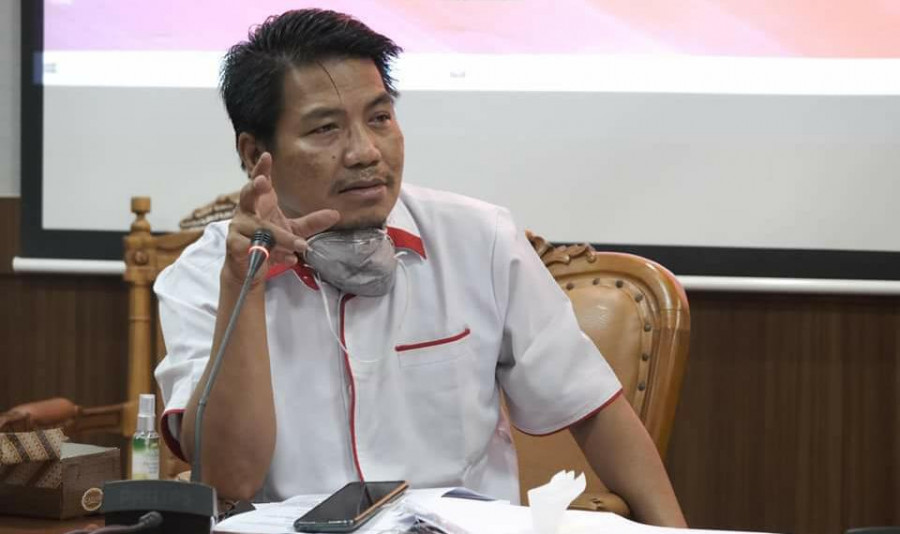 Sekertaris Gerindra Berau Feri Kombong