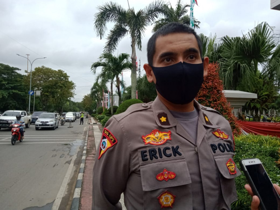 Kabag Ops Polresta Samarinda, Kompol Erick Budi Santoso (Foto: Claudius Vico/Korankaltim.com)