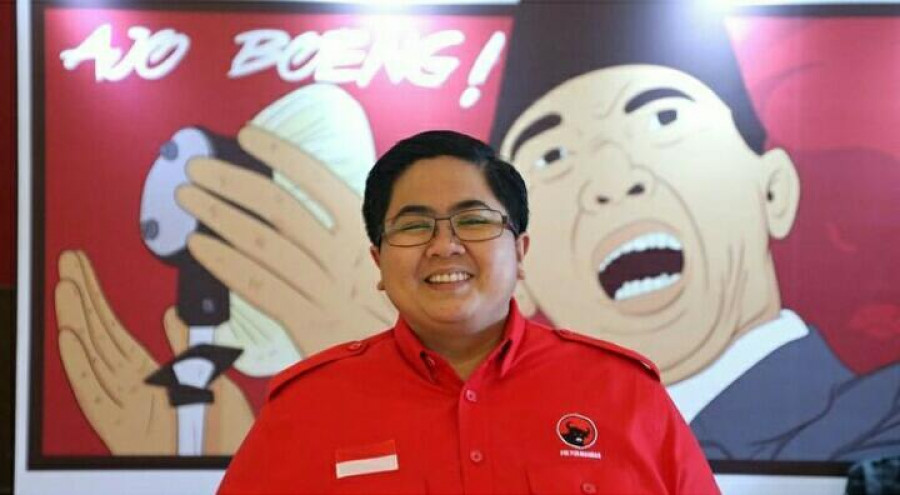 Sekretaris DPD PDIP Kaltim Ananda Emira Moeis