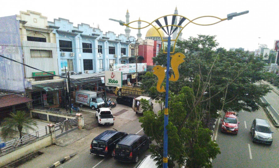 Lampu Penerangan Jalan Umum (LPJU) di Jalan S Parman
