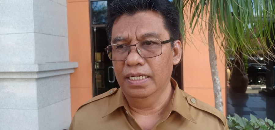 Plt Sekdaprov Kaltim Sabani ditemui usai rapat di DPRD Kaltim Senin (15/07/2019) siang.